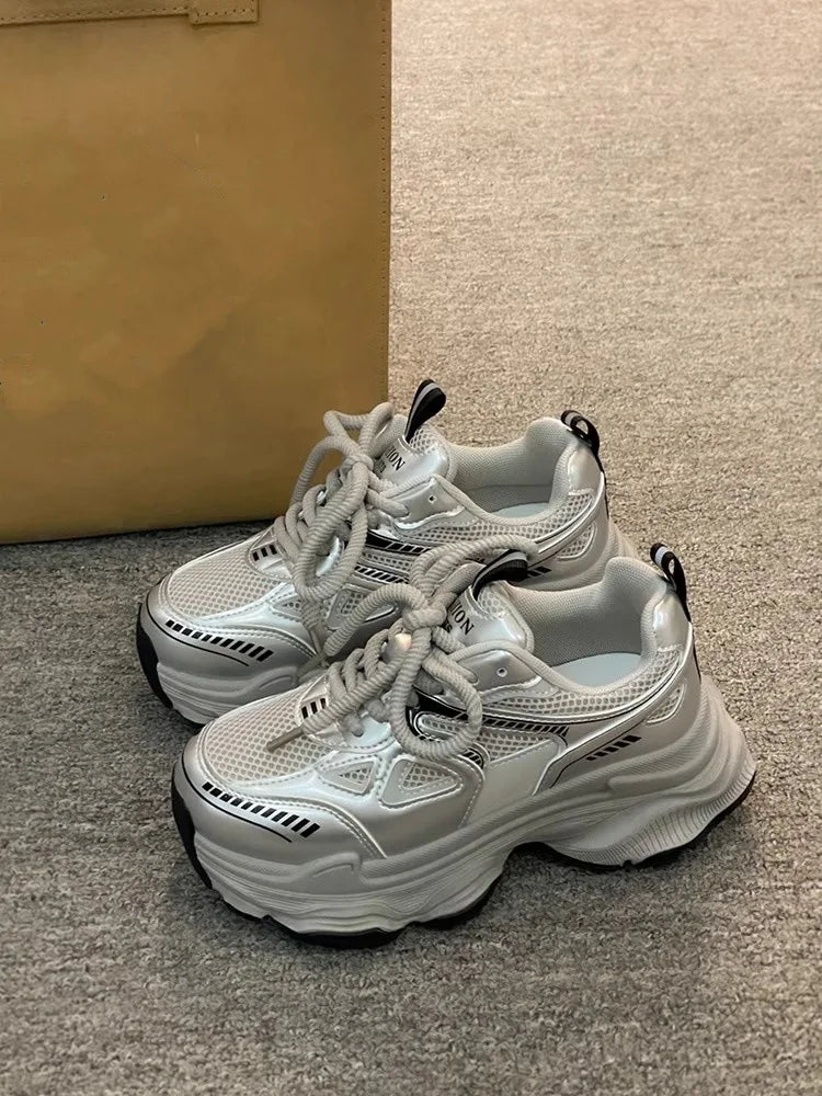 Sneakers femme semelle épaisse