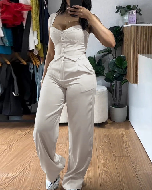 Ensemble 2 pièces pour femmes, collection 2025